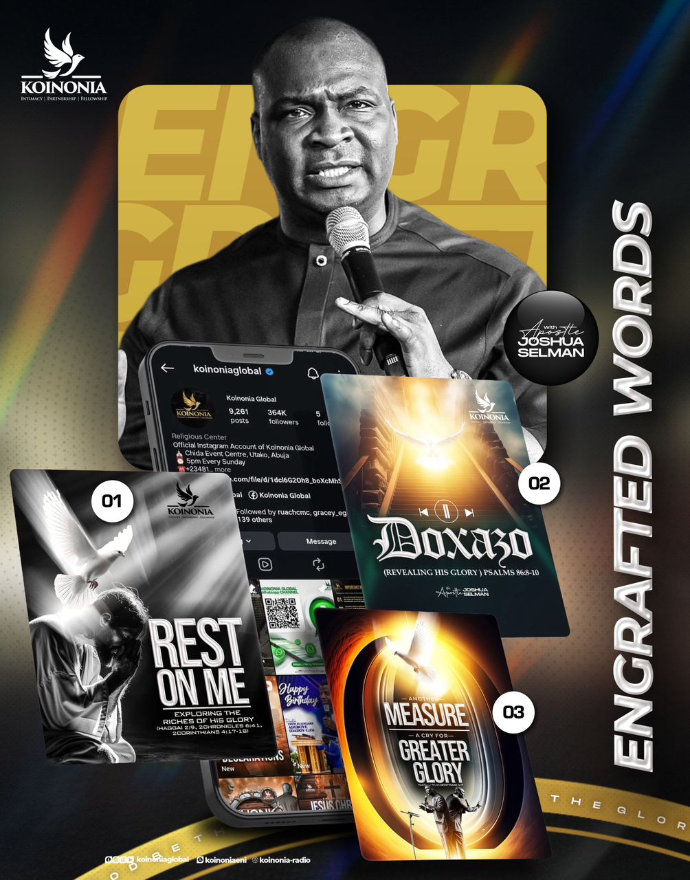 Koinonia: Engrafted Words (March 1-6, 2026) | Mp3 and Notes