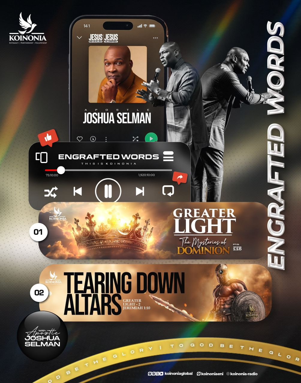 Apostle Joshua Selman: Engrafted Words (Feb 22-28, 2026) | Mp3 and Notes