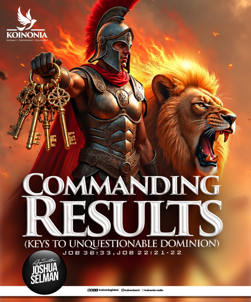 Apostle Joshua Selman Preaching - Commanding Results (Keys to Unquestionable Dominion)