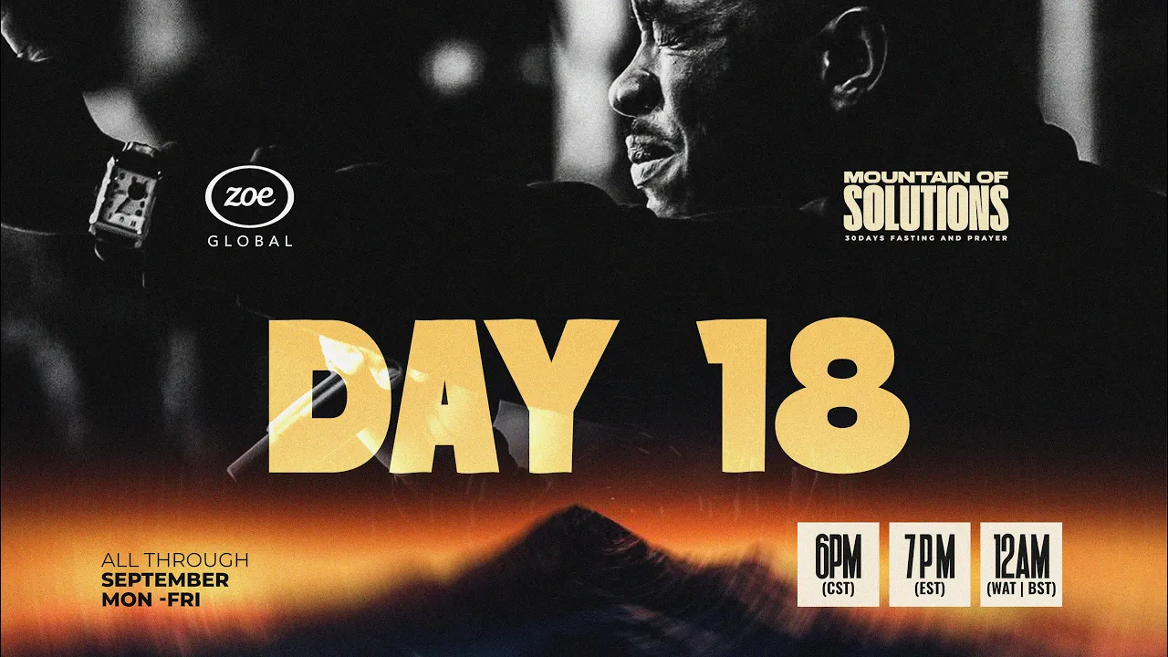 Pastor Dolapo Lawal Preaching - Day 18 Mountain of Solutions 3rd Prayer Watch, September 2026