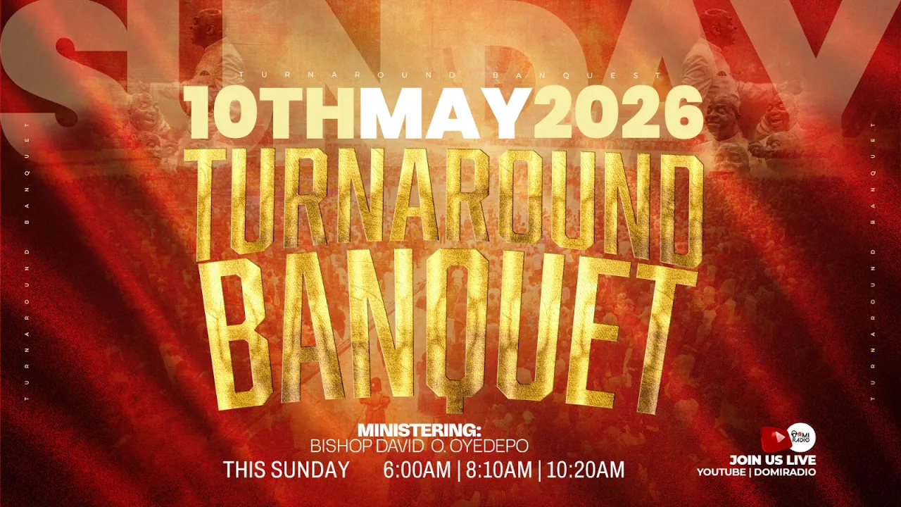 Turnaround Banquet and Monthly Communion Service