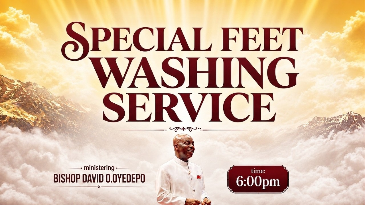 Special Feet-Washing Service