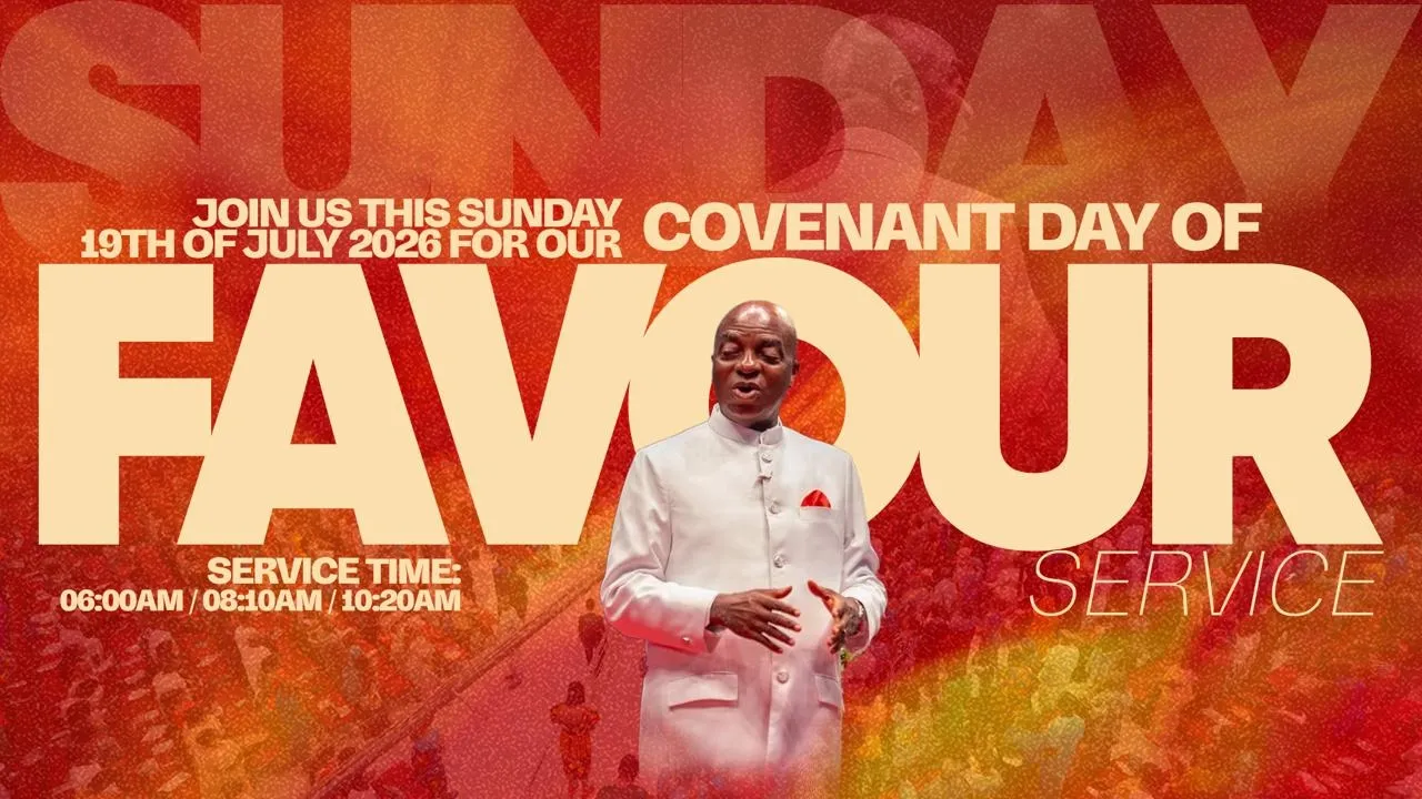 Covenant Day of Favour Service July 2026