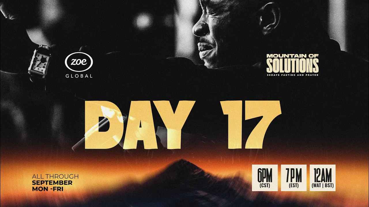 Pastor Dolapo Lawal Preaching - Mountain of Solutions Day 17 Third Prayer Watch, September 2026