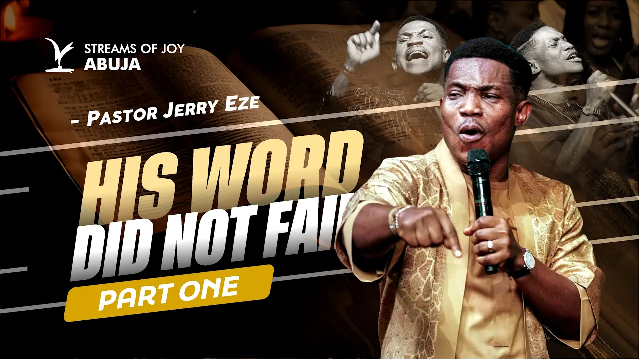 His Word Did Not Fail