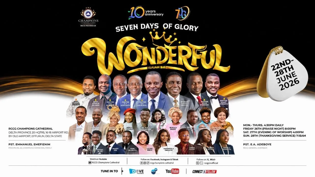 Seven Days of Glory - Wonderful
